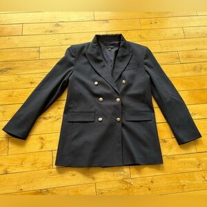 Double Breasted Oversized Blazer